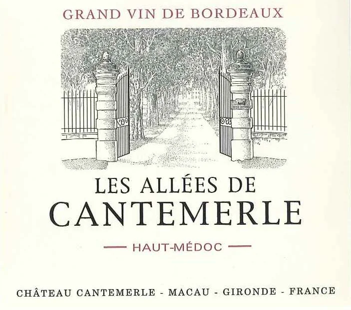 Haut-Médoc Les Allées de Cantemerle