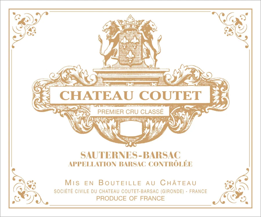 Château Coutet Barsac 1er Cru Classé