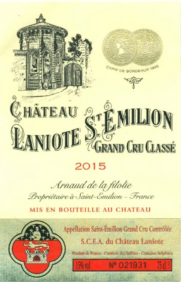 Château Laniote Saint-Émilion Grand Cru Classé