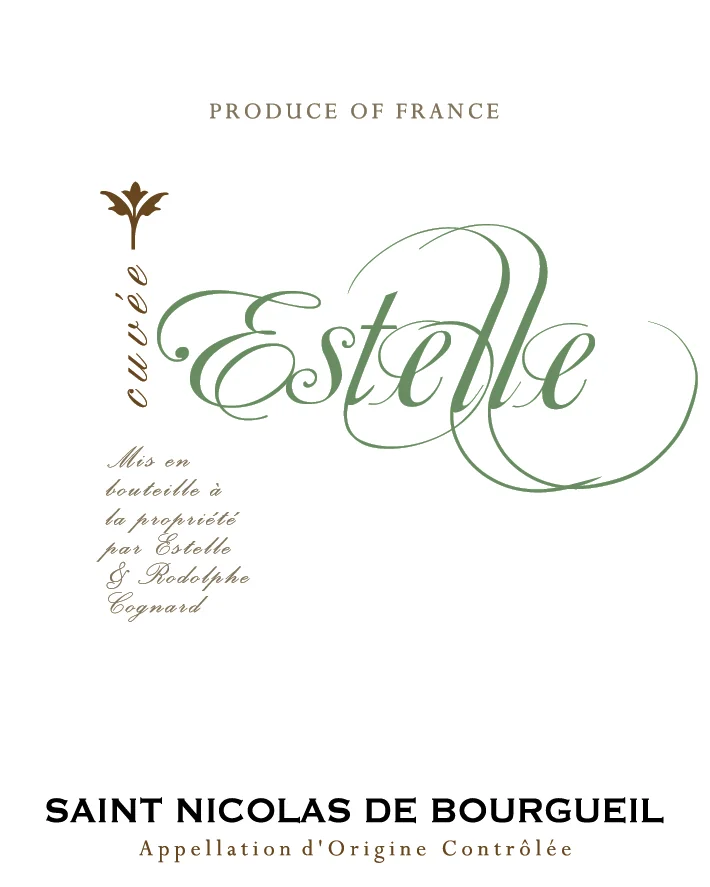 Saint-Nicolas de Bourgueil Cuvée Estelle