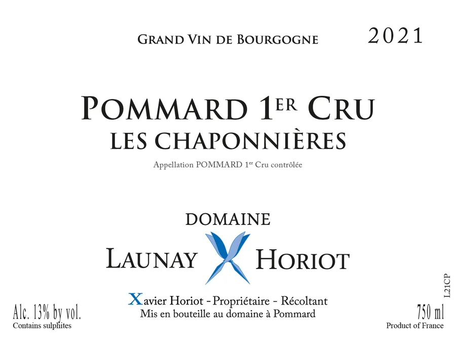 Pommard 1er Cru Les Chaponnières