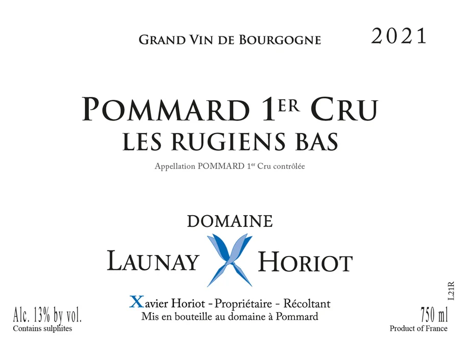 Pommard 1er Cru Les Rugiens Bas
