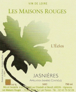 Jasnières Sec L'Éclos