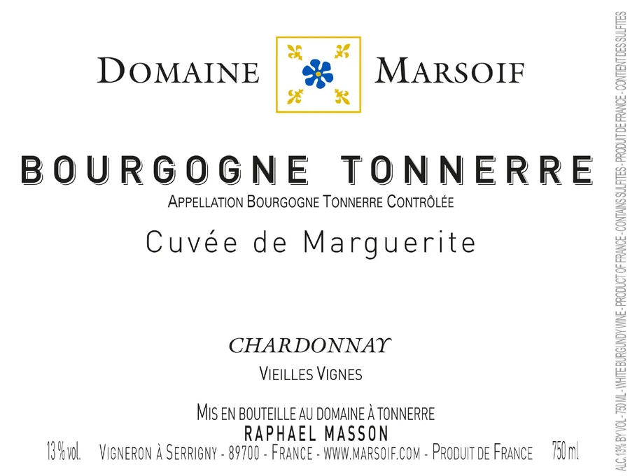 Bourgogne Tonnerre Cuvée de Marguerite Vieilles Vignes