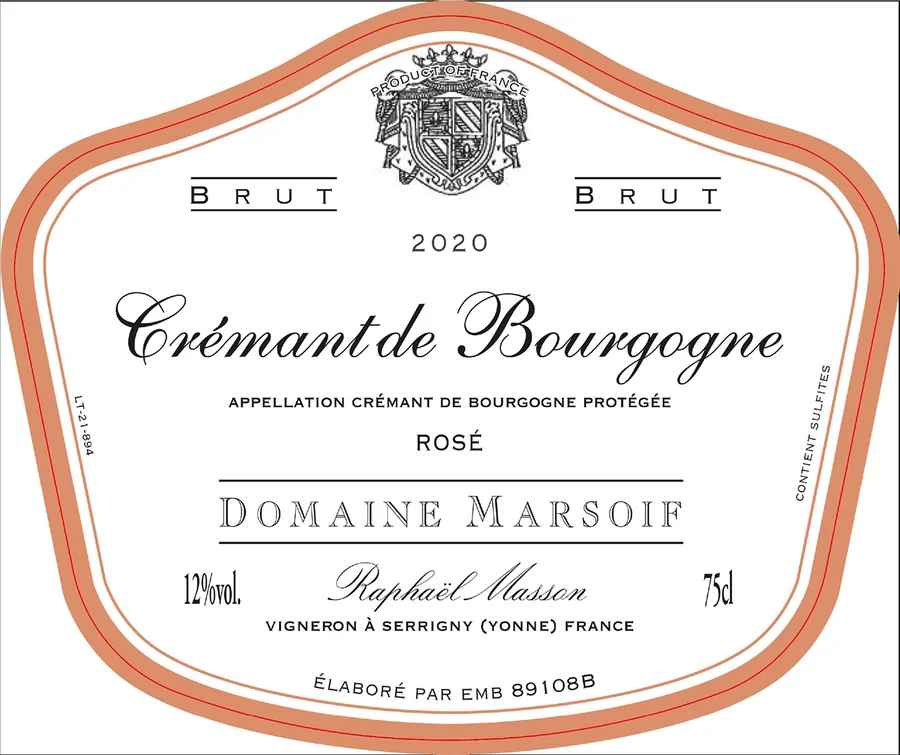 Crémant de Bourgogne Brut Rosé