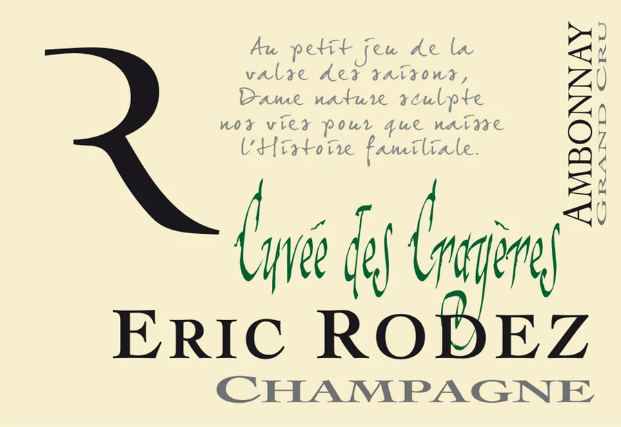 Champagne Ambonnay Grand Cru Cuvée des Crayères