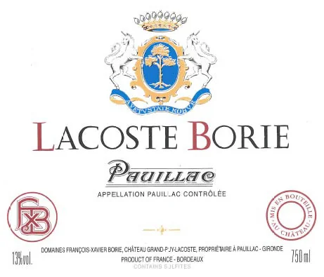 Lacoste-Borie Pauillac