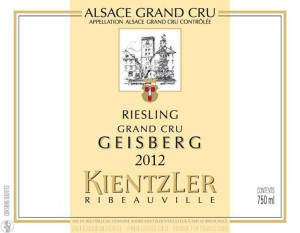 Riesling Geisberg 2012